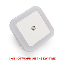 Load image into Gallery viewer, LED Night Light Mini Light Sensor Control 110V 220V EU US Plug Nightlight Lamp For Children Kids Living Room Bedroom Lighting