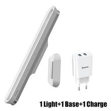 Load image into Gallery viewer, Baseus Desk Lamp Hanging Magnetic LED Table Lamp Chargeable Stepless Dimming Cabinet Light Night Light For Closet Wardrobe