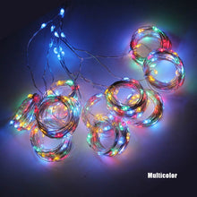 Load image into Gallery viewer, 3M LED Christmas Fairy String Lights Remote Control USB New Year Garland Curtain Lamp Holiday Decoration For Home Bedroom Window
